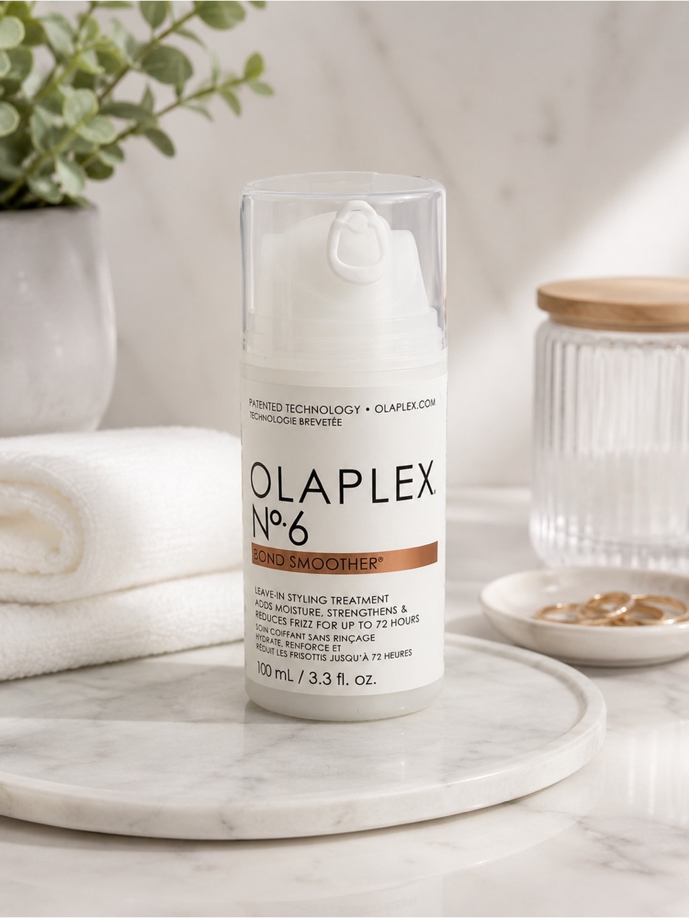 Olaplex No.6 Bond Smoother 100ml Leave-In Frizz Control Treatment